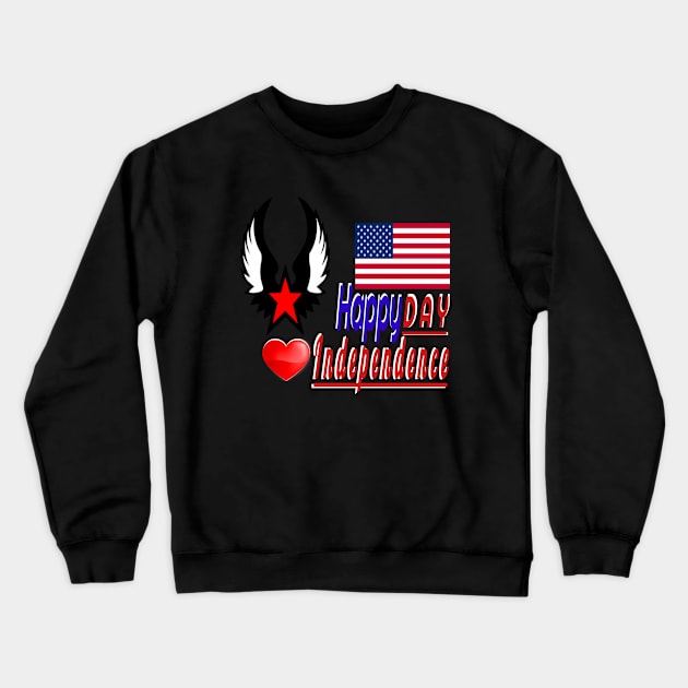 4TH OF JULY Independence Day in the United States Crewneck Sweatshirt by Top-you